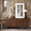 Carmel Solid Mango 4-Door Sideboard