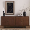 Carmel Solid Mango 4-Door Sideboard