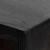 Normand Black Solid Oak Sideboard