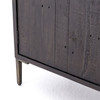 Wyeth Dark Carbon 4 Door Sideboard