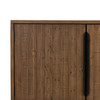 Wyeth Rustic Sandalwood 4 Door Sideboard