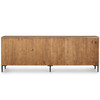 Wyeth Rustic Sandalwood 4 Door Sideboard