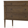 Toulouse Toasted Solid Oak Chest