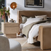 Mitchell Surrey Camel Queen Bed