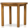 Messina Natural Teak Outdoor End Table