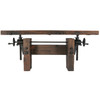 Barn Rustic Industrial Adjustable Desk