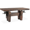 Barn Rustic Industrial Adjustable Desk