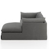 Habitat Fallon Charcoal 2 Piece RAF Sectional 133"