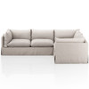 Habitat Bennett Moon 3 Piece Sectional 111"