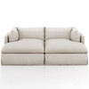 Habitat Valley Nimbus Double Chaise Sectional 87''