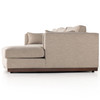 Lawrence Nova Taupe 2 Piece Raf Sectional