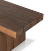 Encino Reclaimed Teak Wood Outdoor Dining Bench 92"
