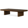 Encino Reclaimed Teak Wood Outdoor Coffee Table 60"