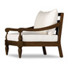 Alameda Brown Teak Wood Outdoor Chair