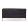 Trey Black Wash 7 Drawer Dresser 70"