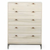 Trey Dove Poplar 5 Drawer Tall Dresser 36"