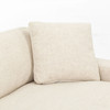 Plume Modern Cream Performance 2 Piece RAF Sectional 136"