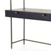 Trey Black Industrial Modular Wall Desk 50"