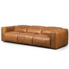 Radley Butterscotch Leather Power Recliner 3 Piece Sectional