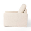 Tillery Beige Linen Upholstered Power Recliner Chair