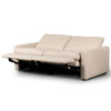 Tillery Beige Linen Upholstered Power Recliner 2-Piece Sofa