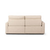 Tillery Beige Linen Upholstered Power Recliner 2-Piece Sofa