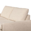 Tillery Beige Linen Upholstered Power Recliner 2-Piece Sofa