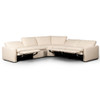 Tillery Linen Upholstered Power Recliner 5-PC Corner Sectional 