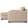 Hampton Sand Upholstered LAF Slipcover Sectional