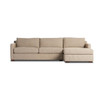 Hampton Sand Upholstered RAF Slipcover Sectional