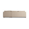Hampton Sand Upholstered RAF Slipcover Sectional
