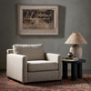 Hampton Sand Upholstered Accent Chair And A Half