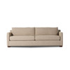 Hampton Sand Upholstered Sofa 93"