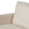 Maddox Oatmeal Upholstered Slipcover Chair & A Half 50"