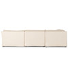 Delray Oatmeal Upholstered 5-PC Slipcover Corner Sectional
