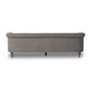 Bexley Grey Upholstered Rolled Arm Sofa 86"