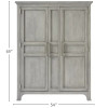 Universal Furniture Escape Wide Utility Armoire Cabinet