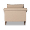 Mollie Antwerp Taupe Upholstered Chaise Lounge