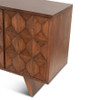 Willow 70" Solid Wood Sideboard - Matte Brown