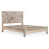 Marseilles Reclaimed Wood Queen Bed Coastal Mist