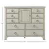 Universal Furniture Escape Coastal Living Home Collection The Escape Dressing Chest