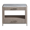 Universal Modern Soren 2 Drawer Bedside Table