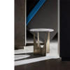 Universal Curated Op Art End Table