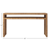 Escape Coastal Living Home Collection Long Key Console Table