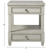 Escape Coastal Living Home Collection 2 Drawer End Table