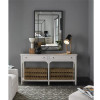 Universal Modern Farmhouse Kinsley Buttermilk Finish Console Table