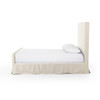 Daphne Natural Belgian Linen Slipcovered King Bed