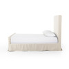 Daphne Natural Belgian Linen Slipcovered Queen Bed