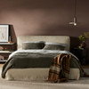 Aidan Natural Belgian Linen Slipcovered Queen Bed