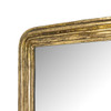 Vintage Louis Antiqued Gold Leaf Mirror 48"